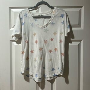 star v neck shirt